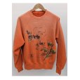 画像1: 【KHOKI(コッキ)】Vintage finished sweatshirt/ Orange (1)