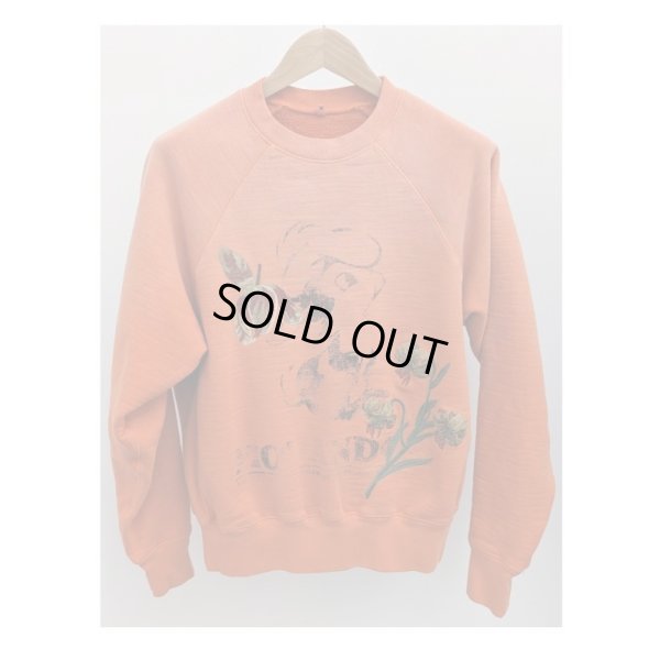 画像1: 【KHOKI(コッキ)】Vintage finished sweatshirt/ Orange