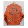 画像2: 【KHOKI(コッキ)】Vintage finished sweatshirt/ Orange (2)