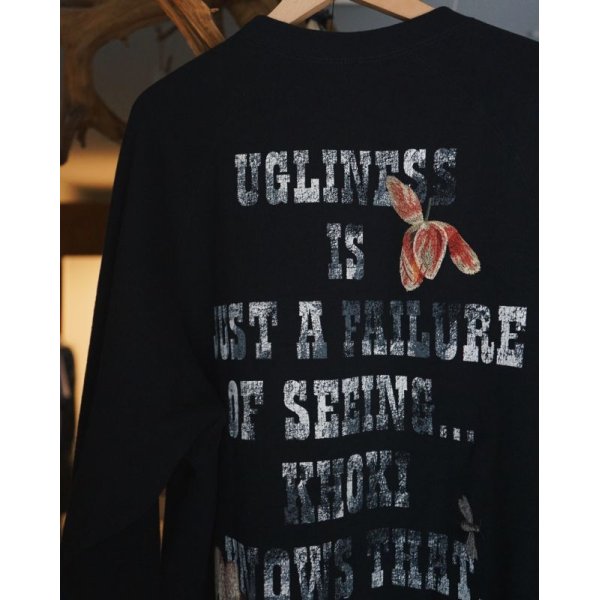 画像4: 【KHOKI(コッキ)】Vintage finished sweatshirt/ Black