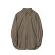 画像1: 【IRENISA(イレニサ)】ORNAMENTAL FLY FRONT SHIRT/ MOCHA BEIGE (1)