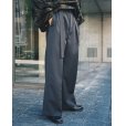 画像4: 【IRENISA(イレニサ)】BUGGY TROUSERS/ BLUE GRAY (4)