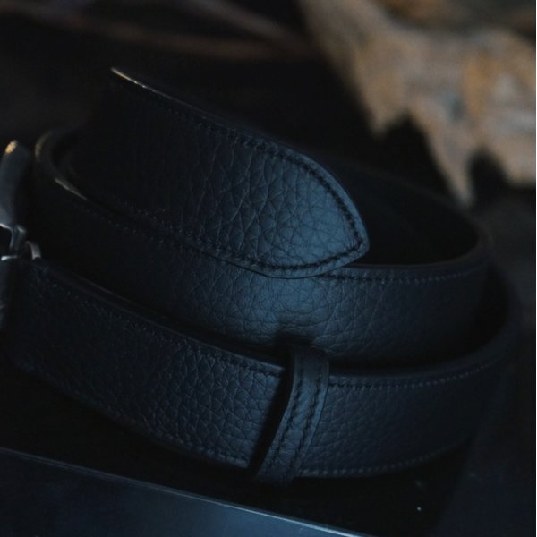 画像2: 【Rosaria Product(ロザリアプロダクト)】Vintage Buckle Belt “TIFFANY&CO” -ANB-/ Black