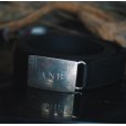 画像1: 【Rosaria Product(ロザリアプロダクト)】Vintage Buckle Belt “TIFFANY&CO” -ANB-/ Black (1)