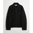 画像1: 【OUR LEGACY(アワーレガシー)】EVENING COACH JACKET/ Black Brushed Cotton (1)