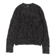 画像1: 【FAF(エフエーエフ)】3D KNIT CREWNECK/ BLACK (1)