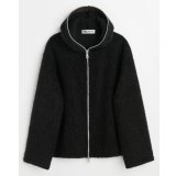 予約商品【OUR LEGACY(アワーレガシー)】FULL ZIP HOOD/ Black Hairy Wool