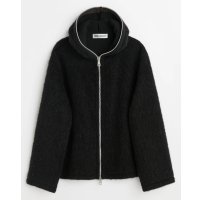 予約商品【OUR LEGACY(アワーレガシー)】FULL ZIP HOOD/ Black Hairy Wool