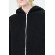 画像4: 【OUR LEGACY(アワーレガシー)】FULL ZIP HOOD/ Black Hairy Wool