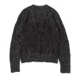 画像2: 【FAF(エフエーエフ)】3D KNIT CREWNECK/ BLACK (2)