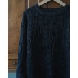 画像3: 【FAF(エフエーエフ)】3D KNIT CREWNECK/ BLACK (3)