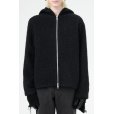 画像5: 【OUR LEGACY(アワーレガシー)】FULL ZIP HOOD/ Black Hairy Wool