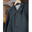 画像2: 【GABRIELA COLL GARMENTS(ガブリエラコールガーメンツ)】RIGID DENIM POCKET JACKET/ BLACK DENIM (2)