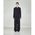 画像2: 【GABRIELA COLL GARMENTS(ガブリエラコールガーメンツ)】CUPRO TROUSERS/ BLACK (2)