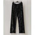 画像1: 【GABRIELA COLL GARMENTS(ガブリエラコールガーメンツ)】COTTON VELVET FLAP POCKET TROUSERS/ BLACK (1)