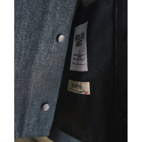 画像3: 【GABRIELA COLL GARMENTS(ガブリエラコールガーメンツ)】RIGID DENIM POCKET JACKET/ BLACK DENIM