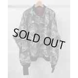 【LES SIX(レシス)】Blessed bomber/ Snowcamo dyed
