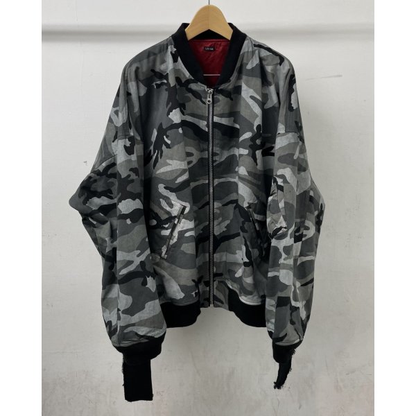 画像1: 【LES SIX(レシス)】Blessed bomber/ Snowcamo dyed