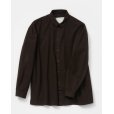 画像1: 【toogood(トゥーグッド)】THE DRAUGHTSMAN SHIRT/ FINE CANVAS/ UMBER (1)