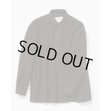 【toogood(トゥーグッド)】THE DRAUGHTSMAN SHIRT/ FINE CANVAS/ UMBER