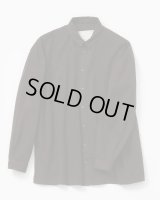 【toogood(トゥーグッド)】THE DRAUGHTSMAN SHIRT/ FINE CANVAS/ UMBER