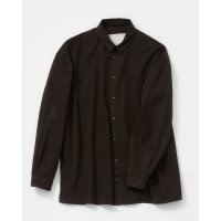 【toogood(トゥーグッド)】THE DRAUGHTSMAN SHIRT/ FINE CANVAS/ UMBER