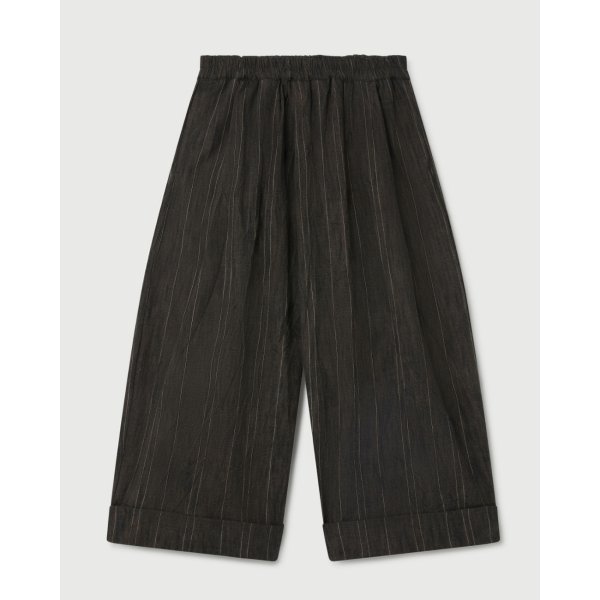 画像1: 【toogood(トゥーグッド)】THE BAKER TROUSER/ CRUMPLED STRIPE/ WALNUT