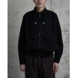 画像1: 【Omar Afridi(オマールアフリディ)】KATARAKT BLOUSON/ BLACK (1)