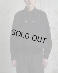 【Omar Afridi(オマールアフリディ)】KATARAKT BLOUSON/ BLACK