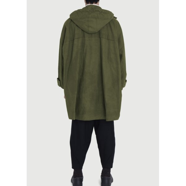 画像4: 【toogood(トゥーグッド)】THE WAYFINDER COAT/ WAX COTTON/ MOSS