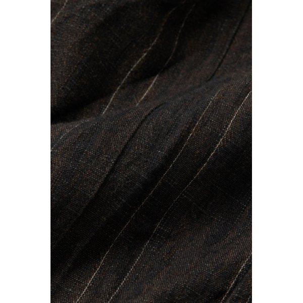 画像2: 【toogood(トゥーグッド)】THE BAKER TROUSER/ CRUMPLED STRIPE/ WALNUT