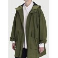 画像2: 【toogood(トゥーグッド)】THE WAYFINDER COAT/ WAX COTTON/ MOSS (2)