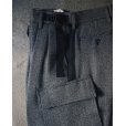 画像6: 【ensou.(エンソウ)】Cargo Trousers/ Black Mix