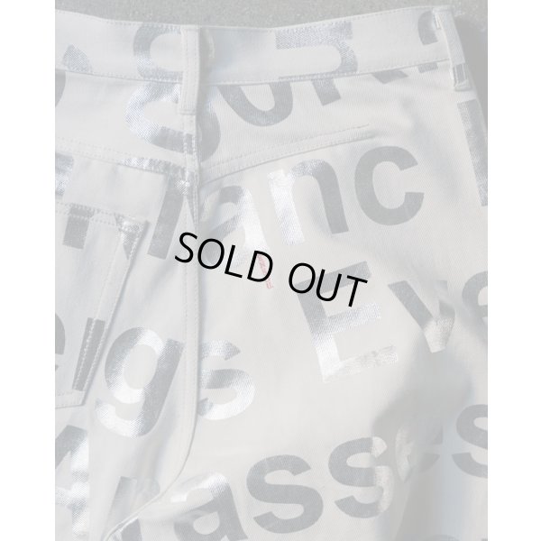 画像4: 【ensou.(エンソウ)】Wide Big-E 4PK Jeans/ White×Silver