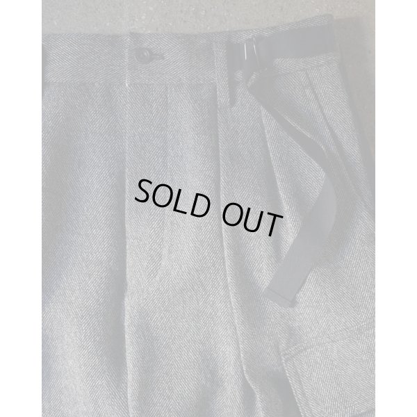 画像4: 【ensou.(エンソウ)】Cargo Trousers/ Black Mix