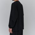 画像6: 【UNTRACE(アントレース)】スモック L/S(_123)/ BLACK