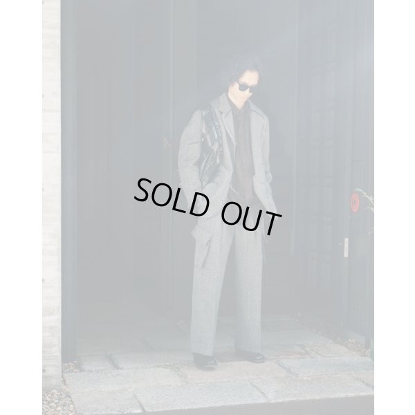 画像7: 【ensou.(エンソウ)】SAL Jacket / Black Mix