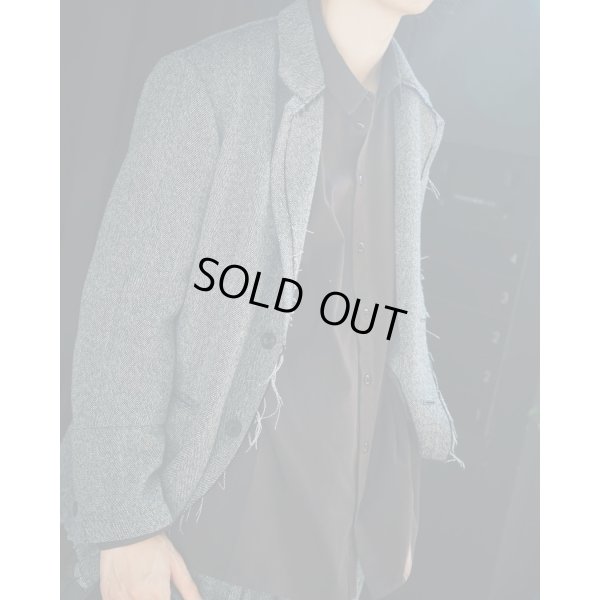 画像8: 【ensou.(エンソウ)】SAL Jacket / Black Mix