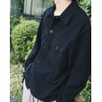 画像8: 【OUR LEGACY(アワーレガシー)】EVENING COACH JACKET/ Black Brushed Cotton