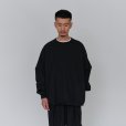 画像2: 【UNTRACE(アントレース)】スモック L/S(_123)/ BLACK (2)