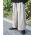 画像4: 【toogood（トゥーグッド）】THE BAKER TROUSER/SOFT MINI GINGHAM/ RAW STONE (4)