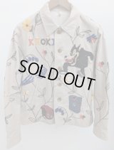 【KHOKI(コッキ)】Hand embroidery jacket/ Beige