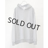 【REVERBERATE(リバーバレイト)】HALF ZIP HOODY/ GRAY