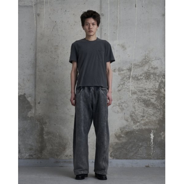 画像1: 【Omar Afridi(オマールアフリディ)】TWISTED LOUNGE PANTS/ SHABBY GREY