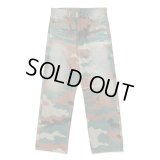 【FAF(エフエーエフ)】CAMO AGED DENIM PANTS/ CAMO