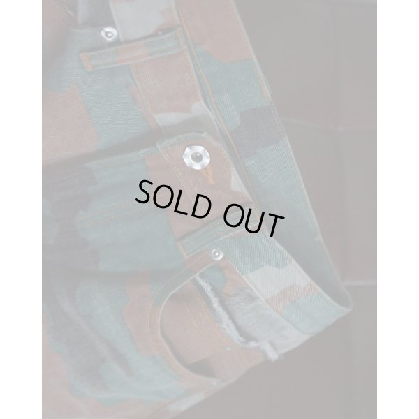 画像4: 【FAF(エフエーエフ)】CAMO AGED DENIM PANTS/ CAMO