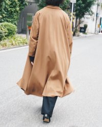 【GABRIELA COLL GARMENTS(ガブリエラコールガーメンツ)】LORO PIANA HEAVY WOOL BREASTED COAT/ CAMEL