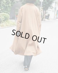 【GABRIELA COLL GARMENTS(ガブリエラコールガーメンツ)】LORO PIANA HEAVY WOOL BREASTED COAT/ CAMEL