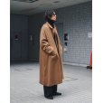 画像6: 【GABRIELA COLL GARMENTS(ガブリエラコールガーメンツ)】LORO PIANA HEAVY WOOL BREASTED COAT/ CAMEL