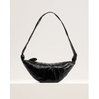 【LEMAIRE(ルメール)】MEDIUM CROISSANT BAG (COATED COTTON)/ BLACK